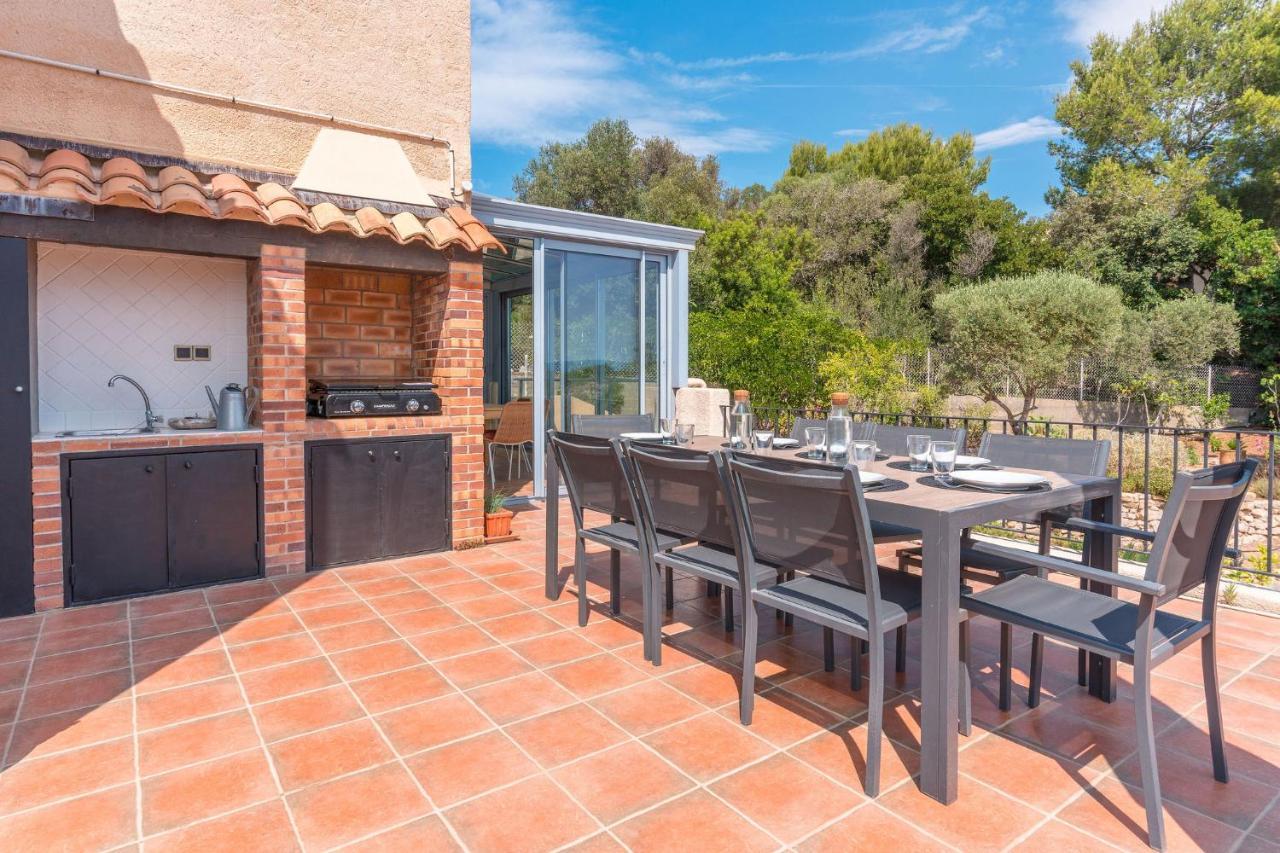 Villa Vue Mer Presqu'Ile De Giens Avec Piscine Hyères Kültér fotó