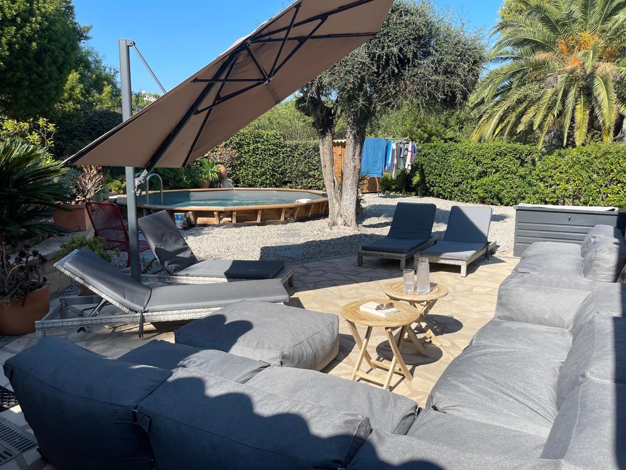 Villa Vue Mer Presqu'Ile De Giens Avec Piscine Hyères Kültér fotó